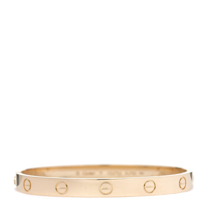 Cartier 18K Yellow Gold LOVE Bracelet 17 1 of 6
