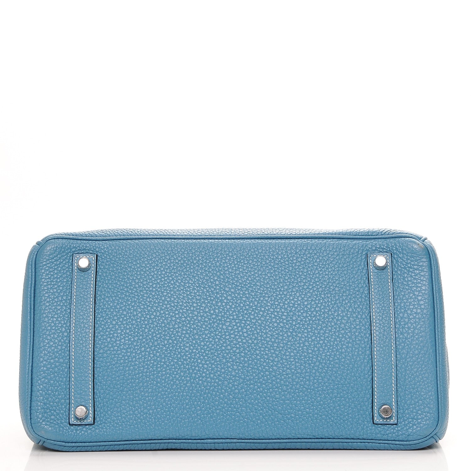 Hermes Togo Birkin 35 Blue Jean 8 of 24