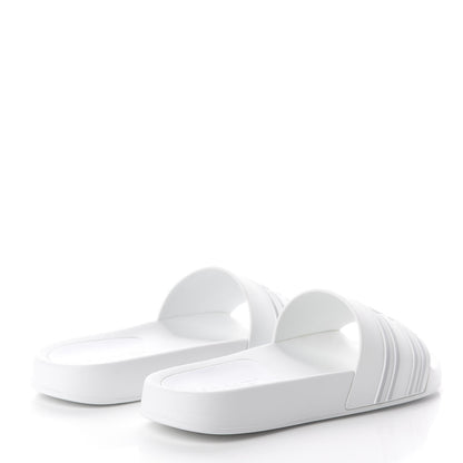 Chanel PVC CC Mules Sandals 38 White Grey 4 of 7