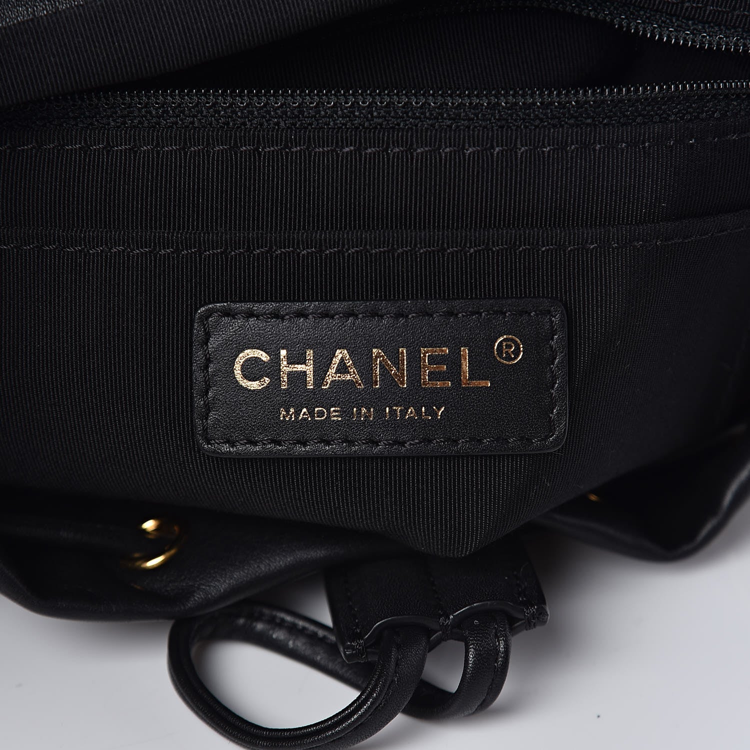 Chanel Lambskin Chevron Quilted Small Urban Spirit Backpack Black 6 of 10