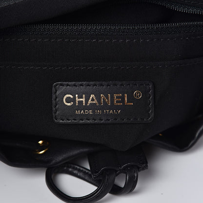 Chanel Lambskin Chevron Quilted Small Urban Spirit Backpack Black 6 of 10
