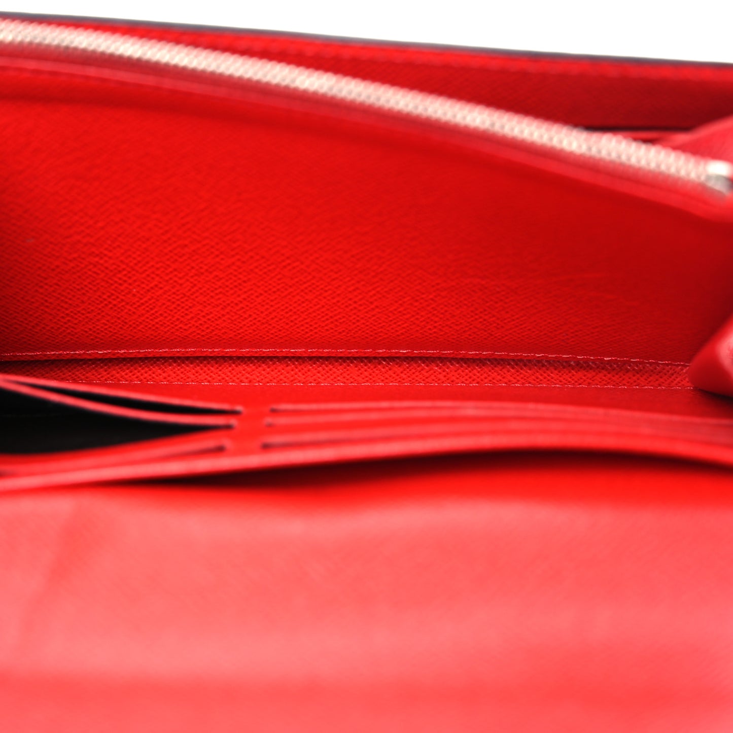 Epi Twist Wallet Coquelicot