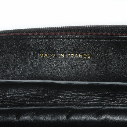 Chanel Aged Calfskin Reissue Wallet On Chain WOC Black 6 of 8
