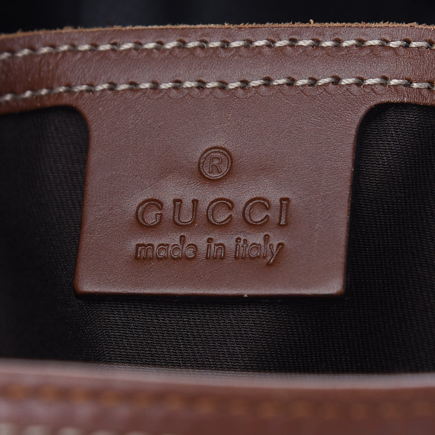 GG Plus Monogram Medium Joy Boston Brown