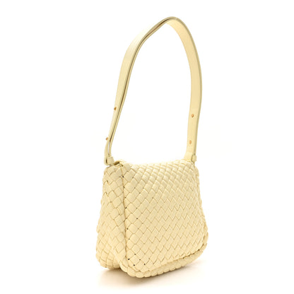 Bottega Veneta Nappa Intreccio Mini Cobble Shoulder Bag Chamomile 3 of 11