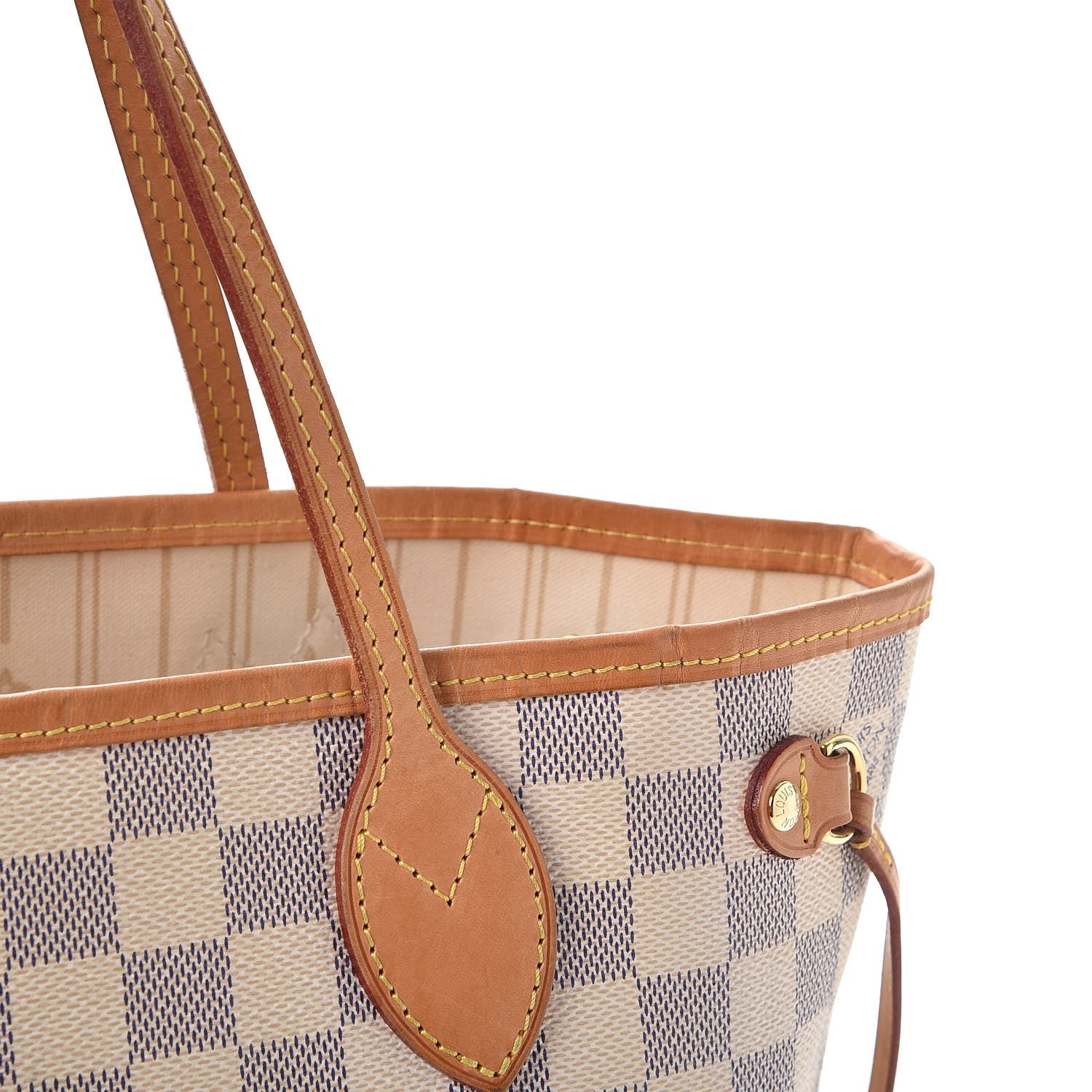 Louis Vuitton Damier Azur Neverfull PM 14 of 15