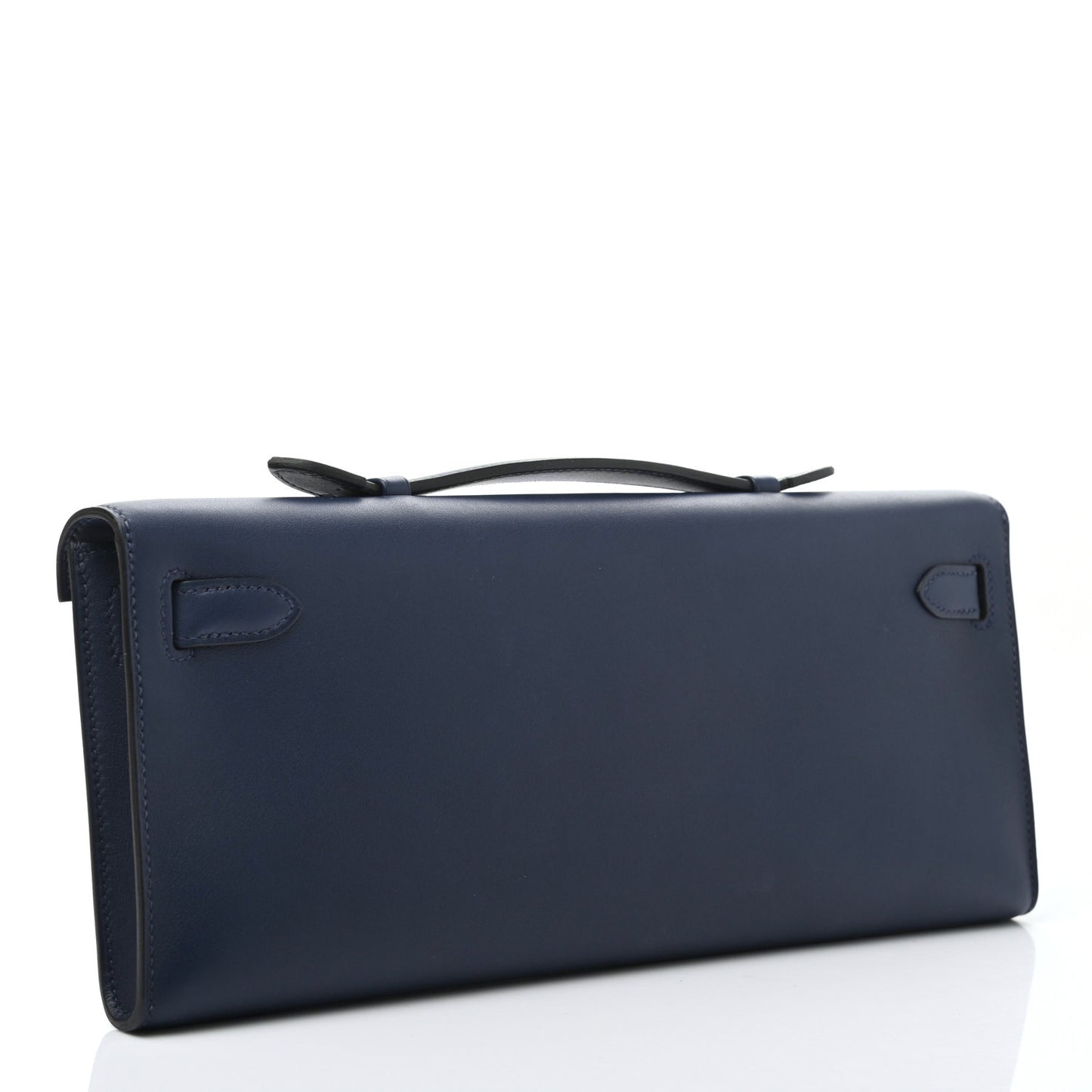 Swift Kelly Cut Clutch Pochette Bleu Navy