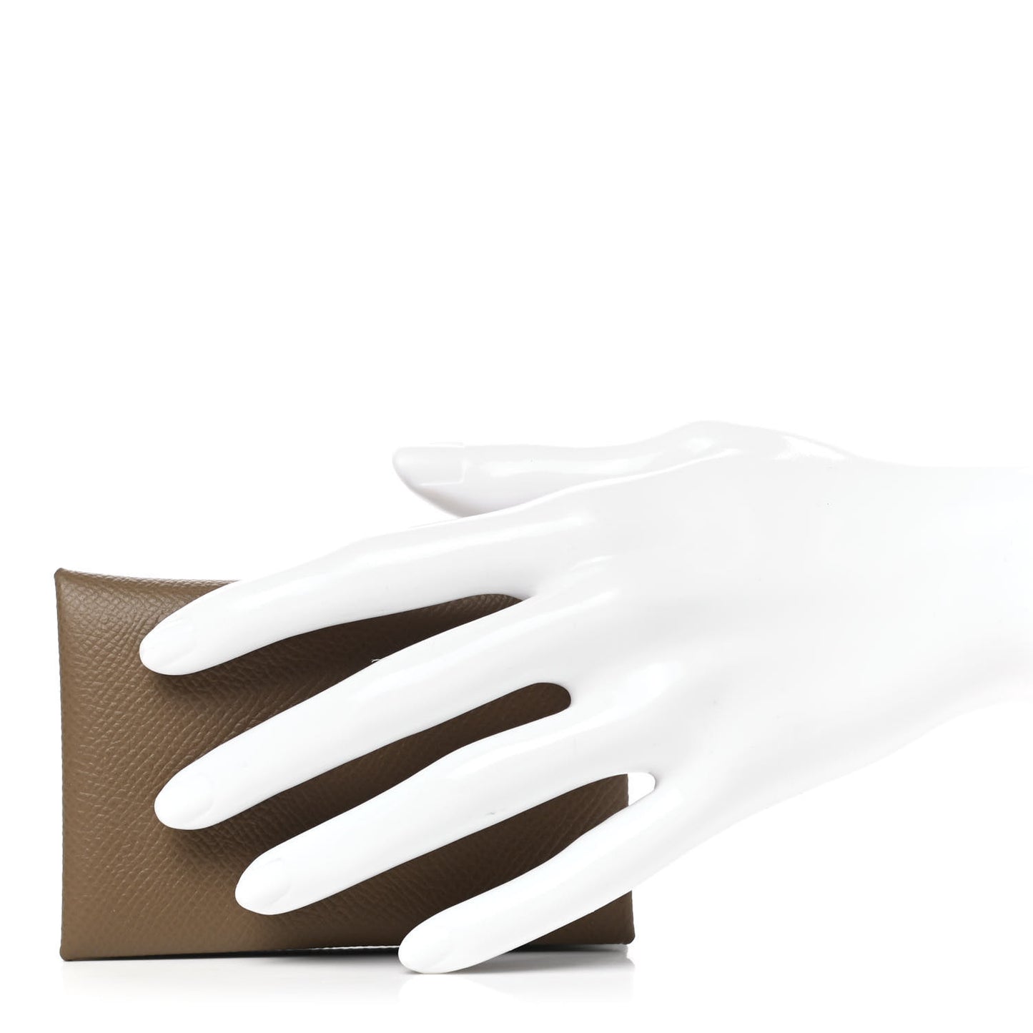 Epsom Calvi Card Case Etoupe