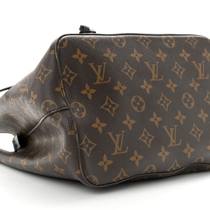 Louis Vuitton Monogram Neonoe MM Black 7 of 8