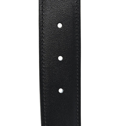 Hermes Box Togo 32mm H Belt 95 Graphite Vert Fonce 5 of 5