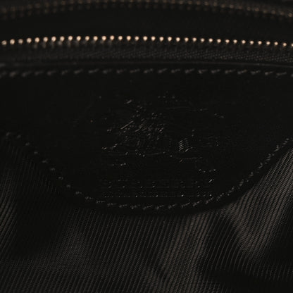 Burberry Prorsum Calfskin Studded Knight Satchel Black 6 of 11