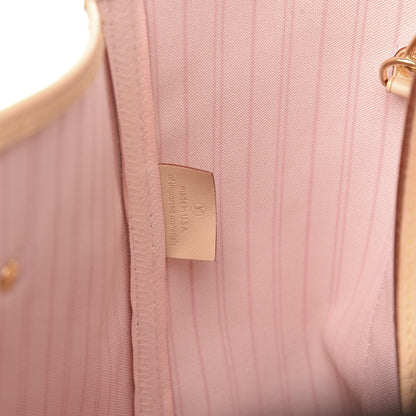 Louis Vuitton Damier Azur Neo Neverfull GM Rose Ballerine 7 of 9