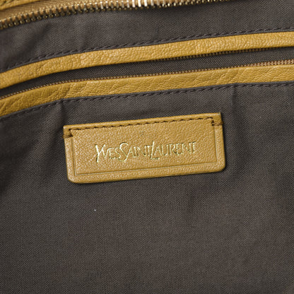Saint Laurent Sheepskin Large Cabas ChYc Mustard 6 of 16