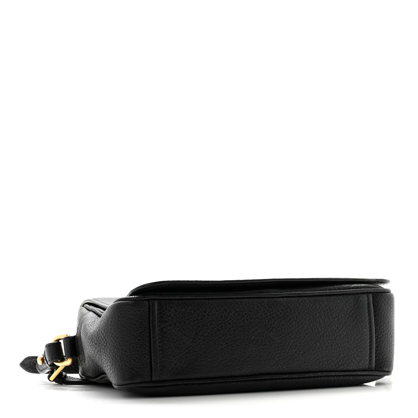 Vitello Phenix Crossbody Bag Black