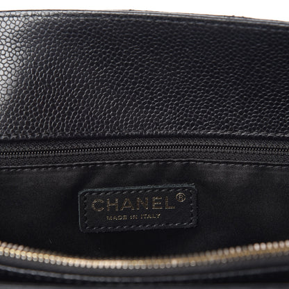 Chanel Caviar Quilted Grand Shopping Tote GST Black 14 of 16