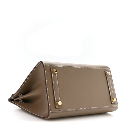 Hermes Epsom Birkin Sellier 25 Etoupe 4 of 10