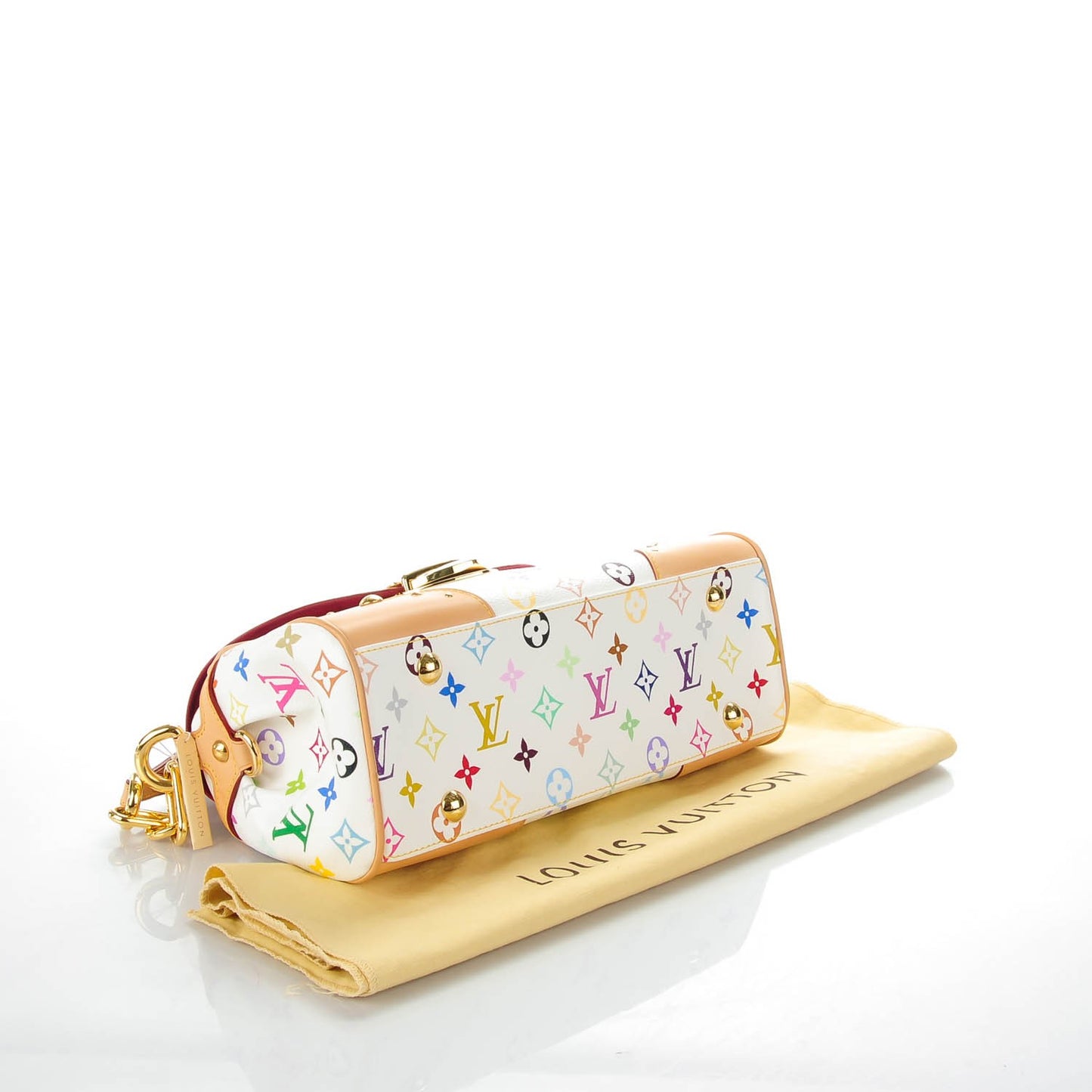 Monogram Multicolor Beverly MM White