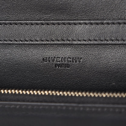 Givenchy Calfskin Triangle Studded Pandora Chain Wallet Black 6 of 8