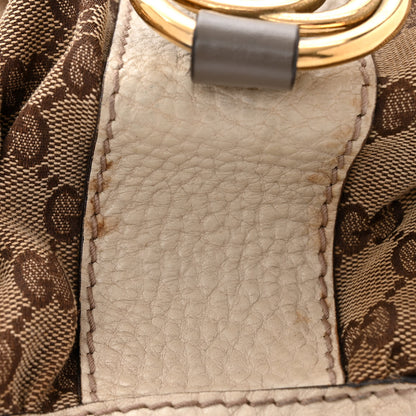 Gucci Monogram Medium Interlocking Icon Tote Ivory 13 of 17