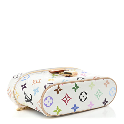 Louis Vuitton LV x TM Monogram Multicolor Vanity Chain Pouch White 4 of 9