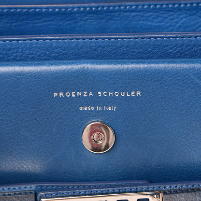 Proenza Schouler Calfskin PS11 Classic Shoulder Bag Bright Blue 6 of 11
