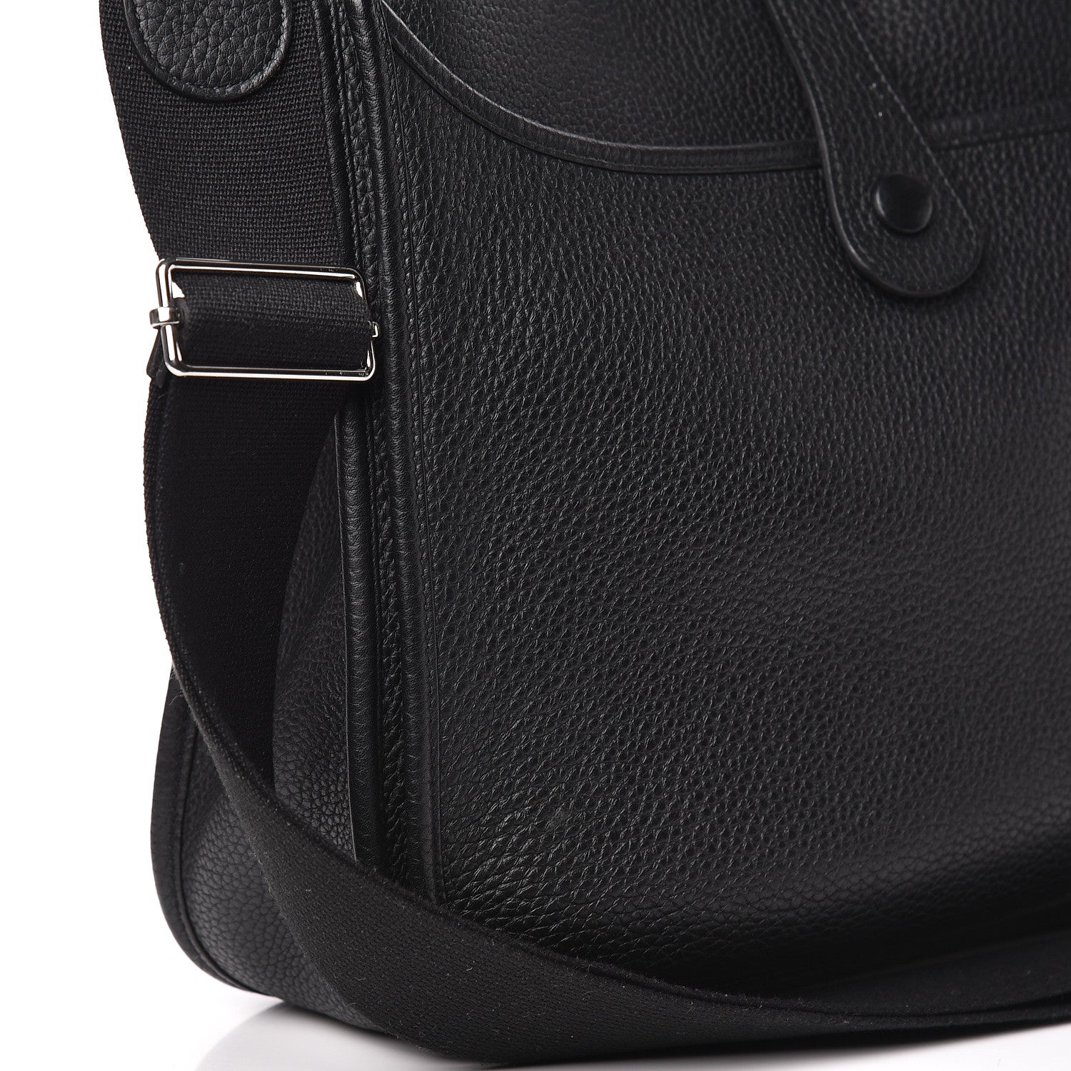 Hermes Taurillon Clemence Evelyne III GM Black 8 of 12