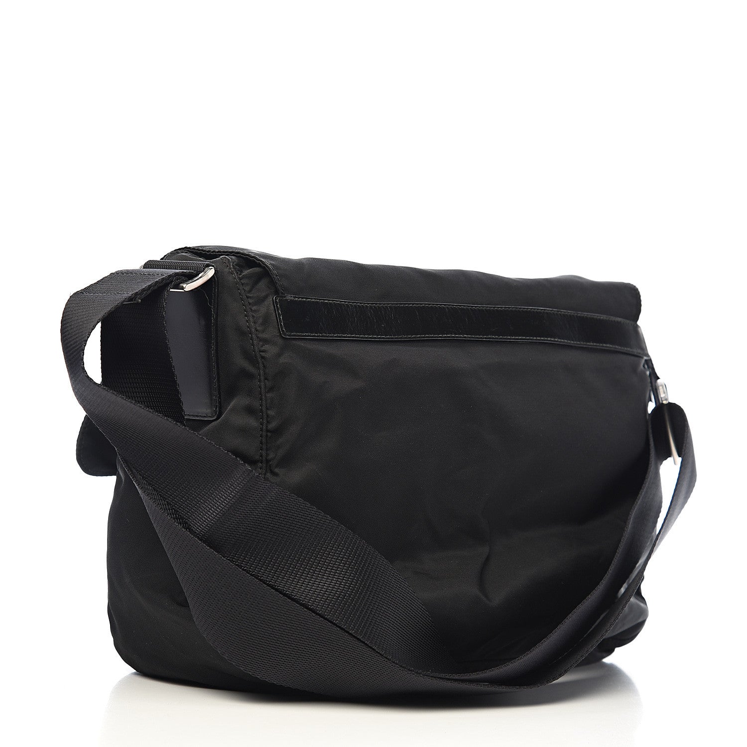 Prada Nylon Vela Sport Messenger Bag Black 2 of 9