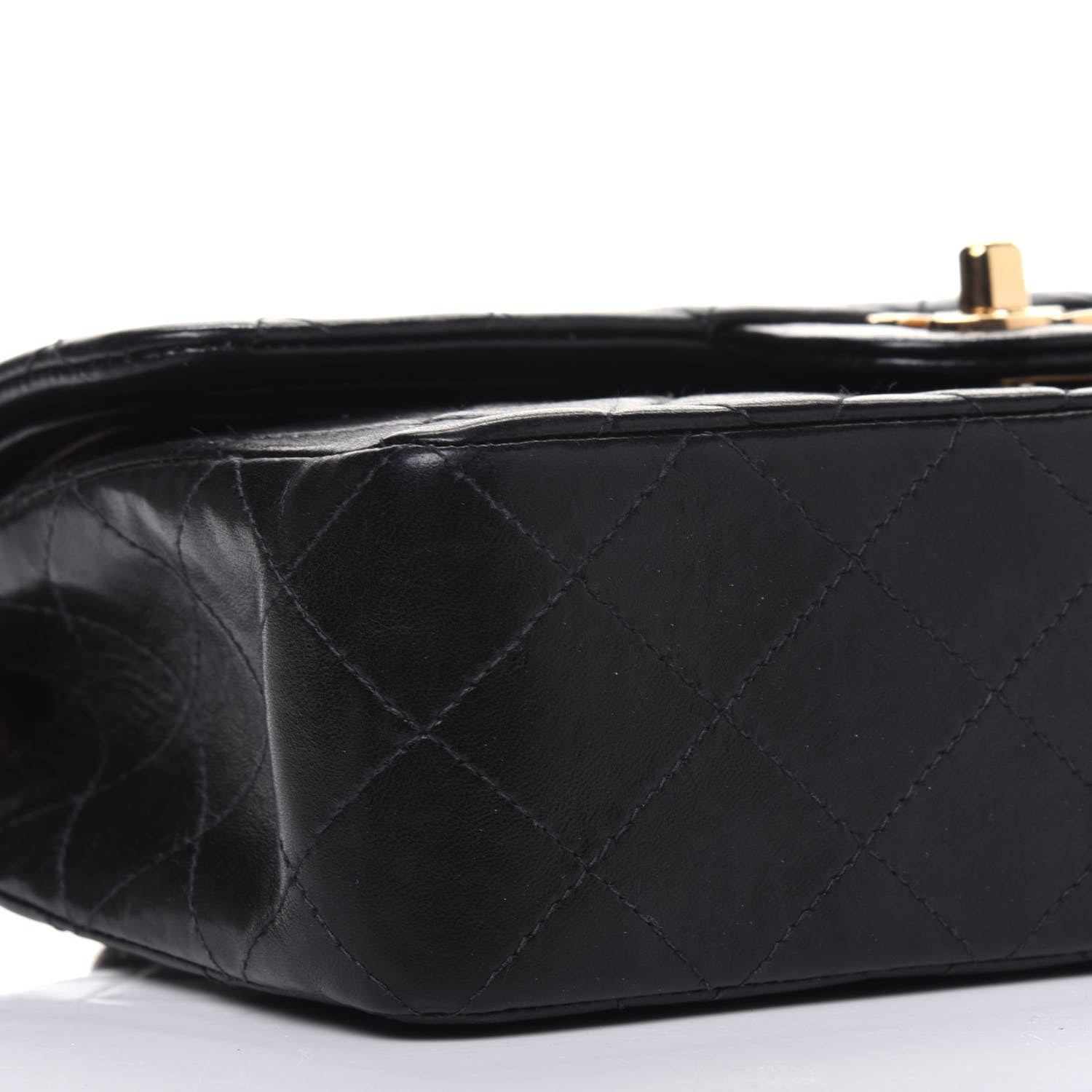 Chanel Lambskin Quilted Small Double Flap Black 13 of 18