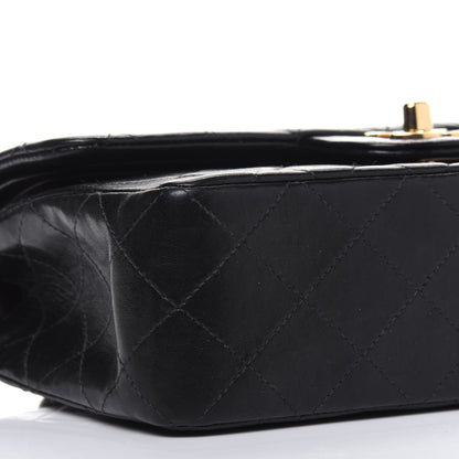 Chanel Lambskin Quilted Small Double Flap Black 13 of 18