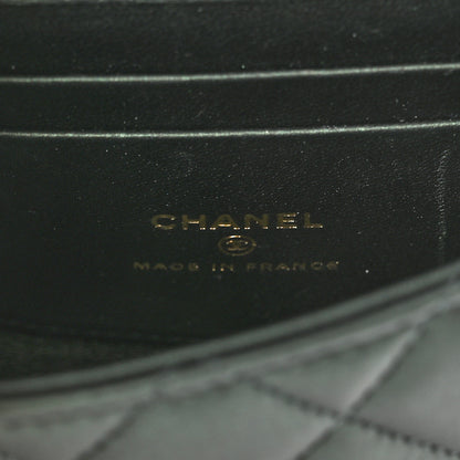 Chanel Iridescent Lambskin Quilted Top Handle Clutch With Chain Dark Green 7 of 13