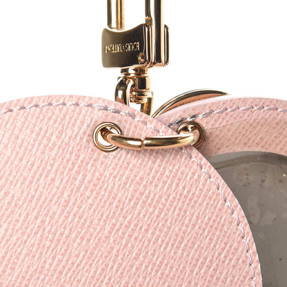 Louis Vuitton Monogram LV Mirror Bag Charm Key Holder Rose Ballerine 5 of 6