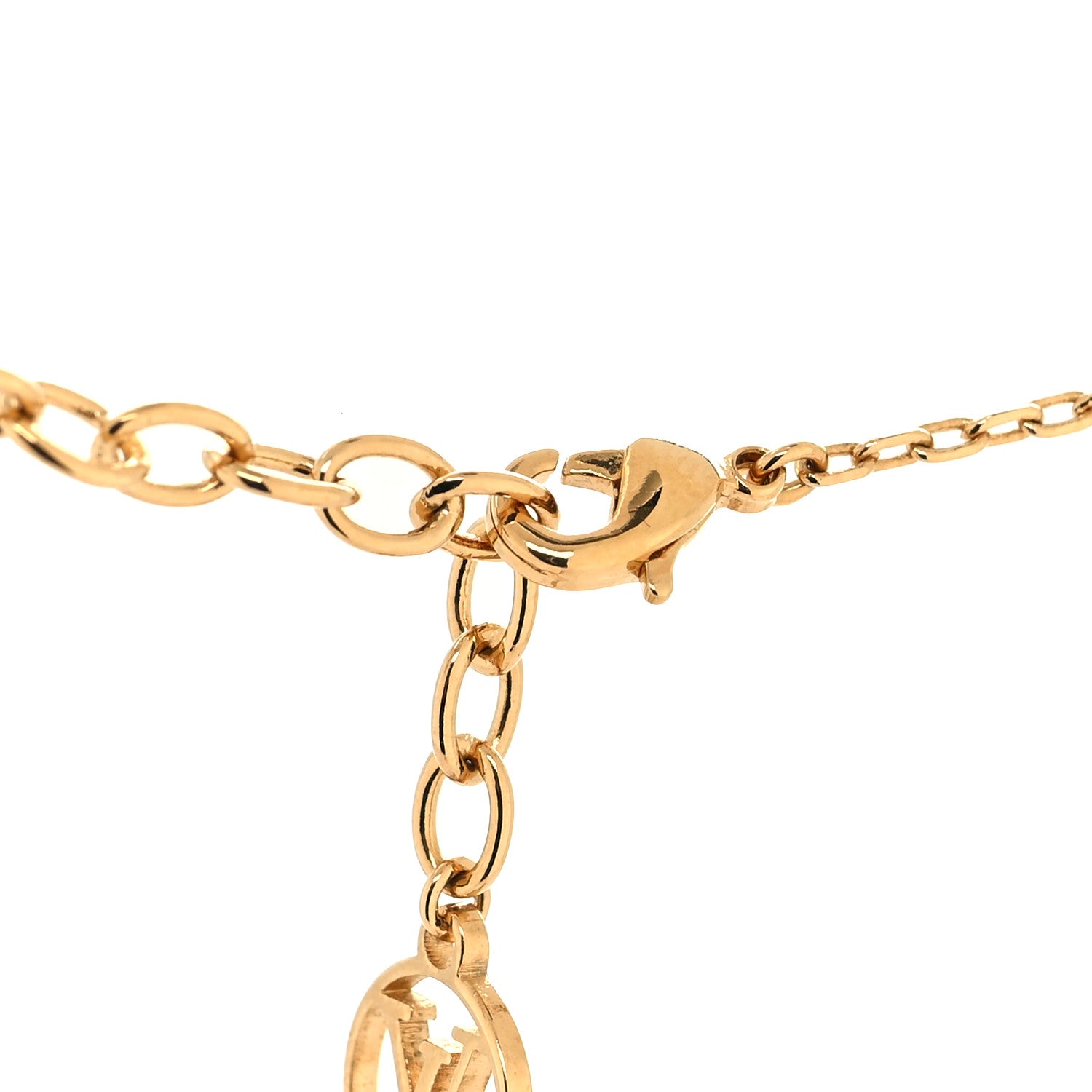 Louis Vuitton Metal Fall In Love Necklace 4 of 6