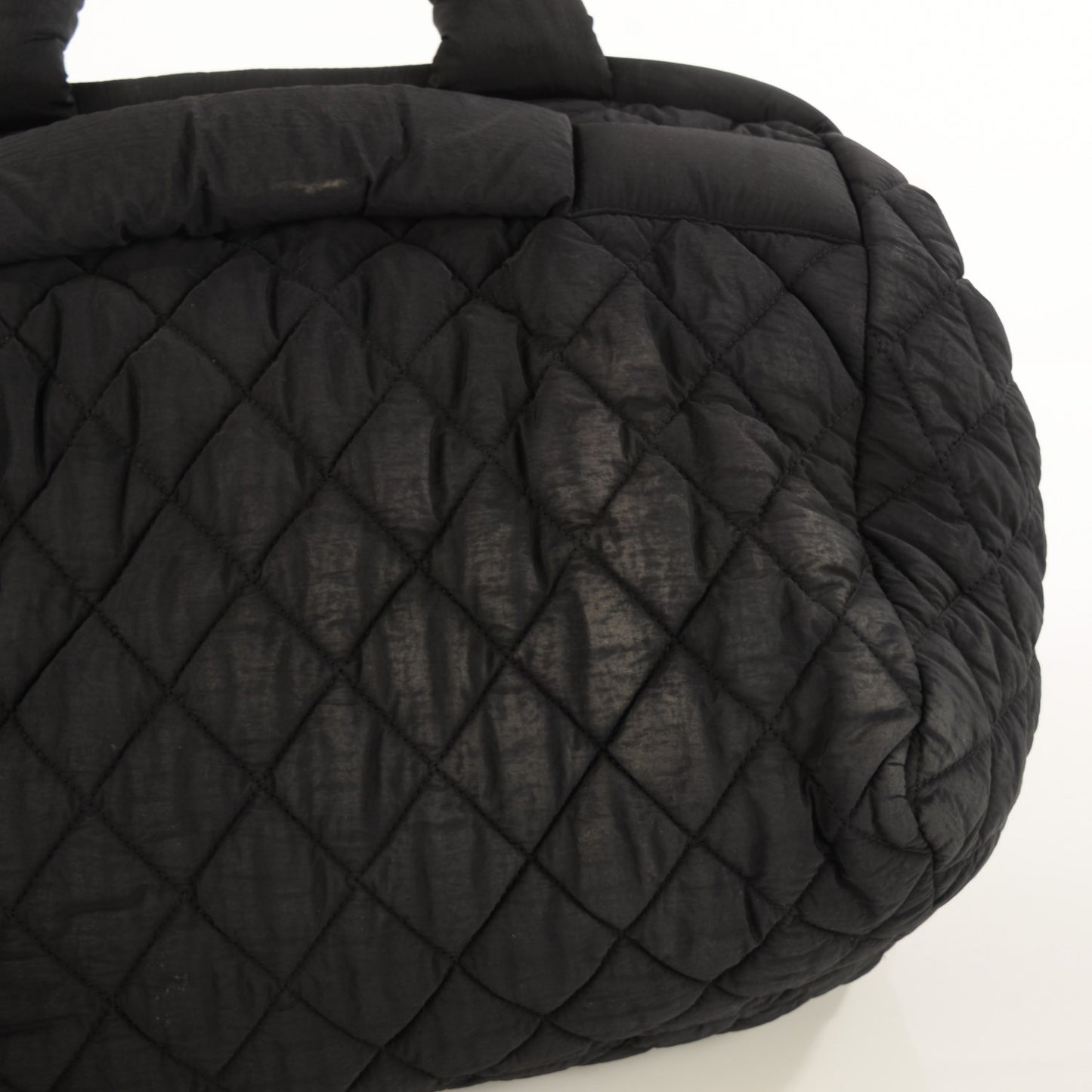 Nylon Coco Cocoon Bowler Black