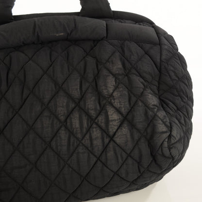Chanel Nylon Coco Cocoon Bowler Black 8 of 9
