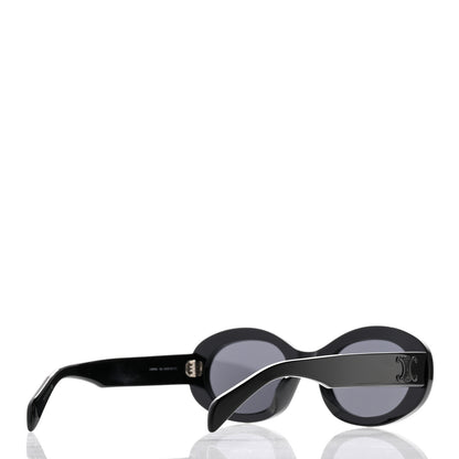 Celine Acetate Triomphe 01 Sunglasses CL 40194U Black 4 of 10