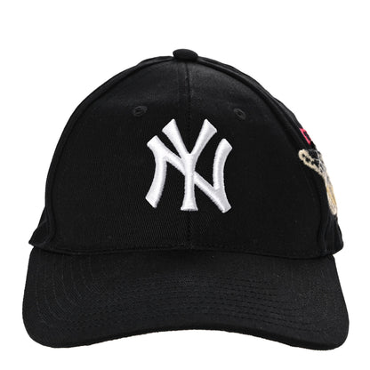 Gucci X MLB Cotton NY Yankees Baseball Hat 57-61 Black 3 of 8