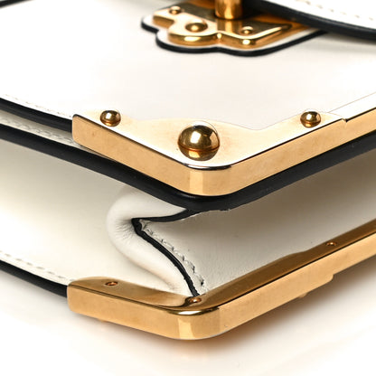 Prada City Calfskin Saffiano Cahier Bag Talco 9 of 14