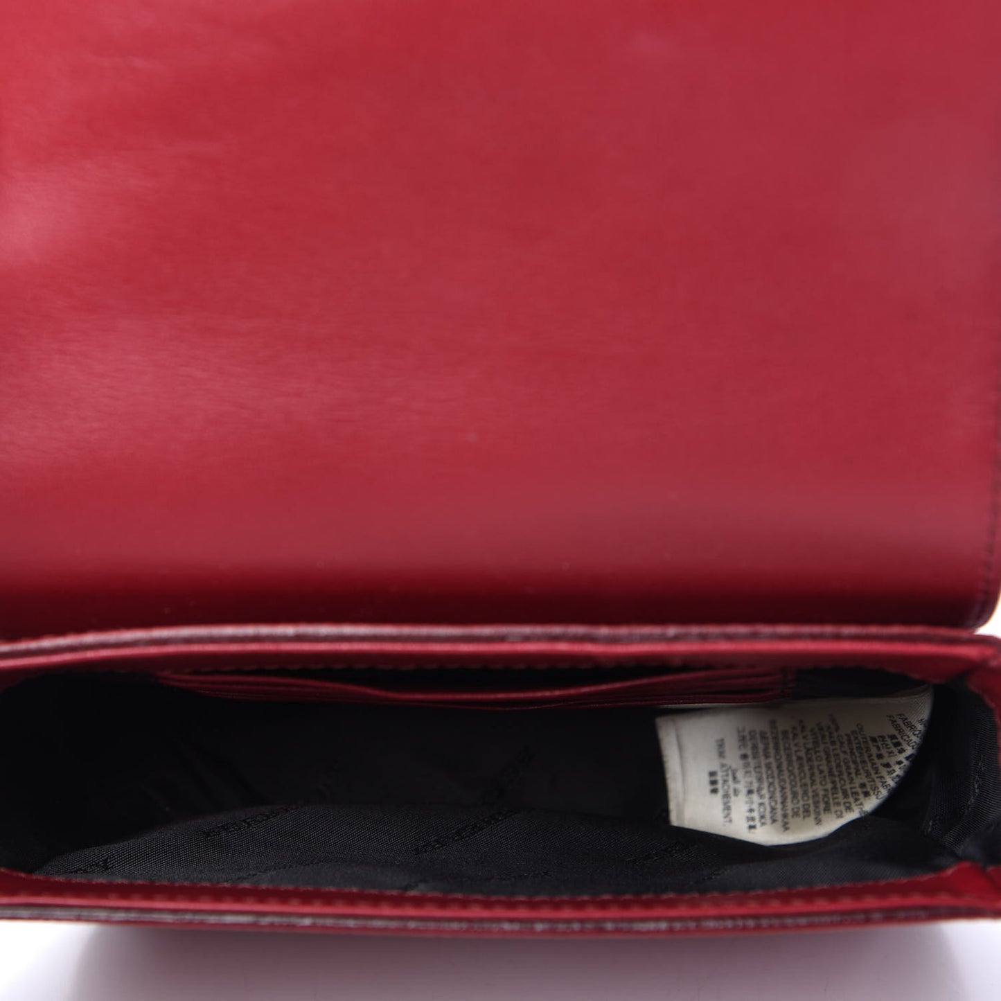 Patent London Mini Berkeley Crossbody Red