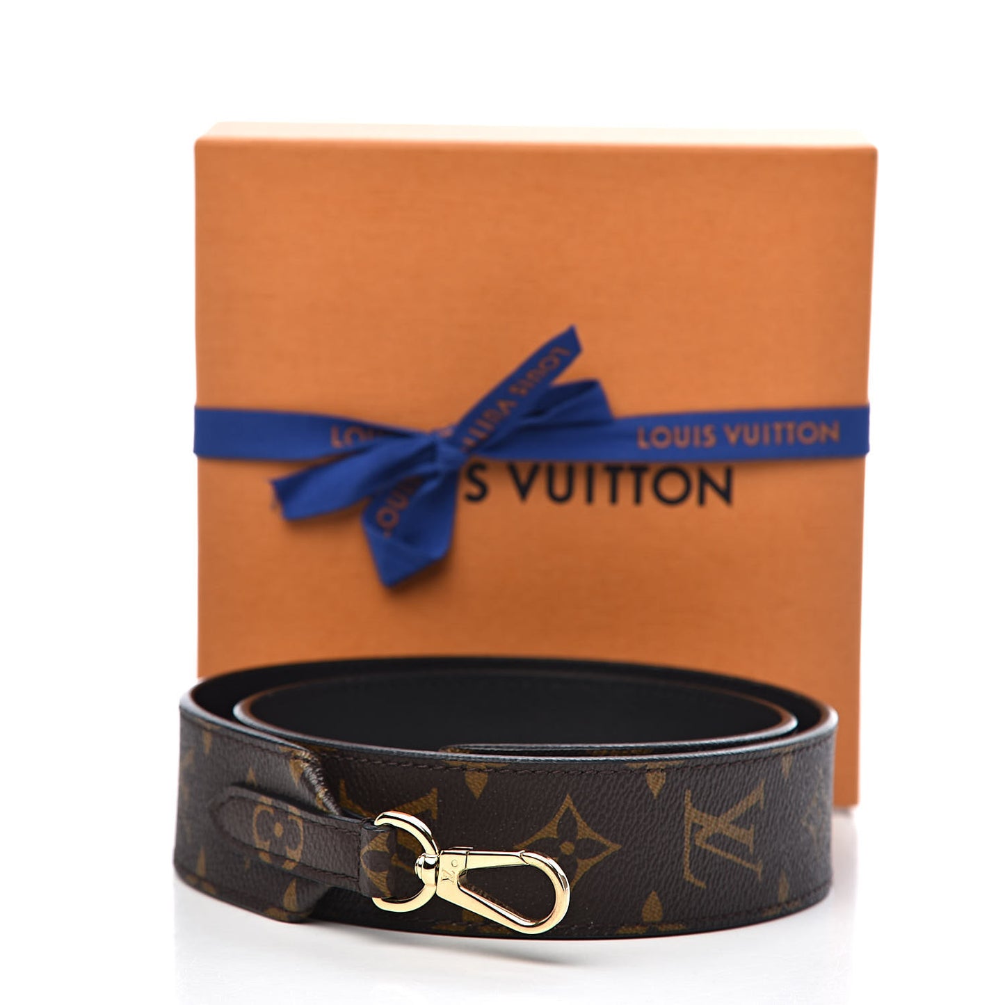 Monogram Bandouliere Shoulder Strap Black