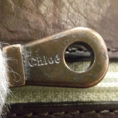 Chloe Python Silverado Shoulder Bag Bronze 11 of 13
