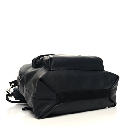 Valentino Garavani Calfskin VLTN Backpack Black 4 of 9