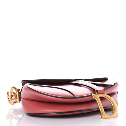 Christian Dior Calfskin Saddle Bag Pink 3 of 4