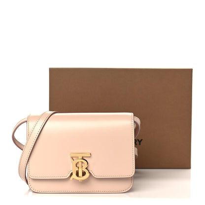 Burberry Calfskin Mini TB Bag Rose Beige 10 of 10