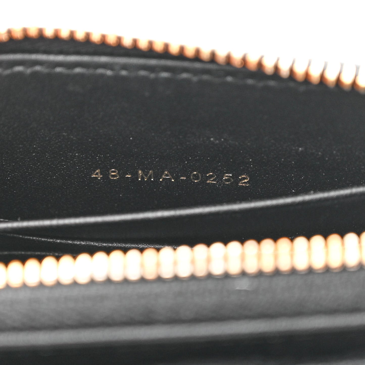 Supple Calfskin Cannage Caro Pouch with Chain Black