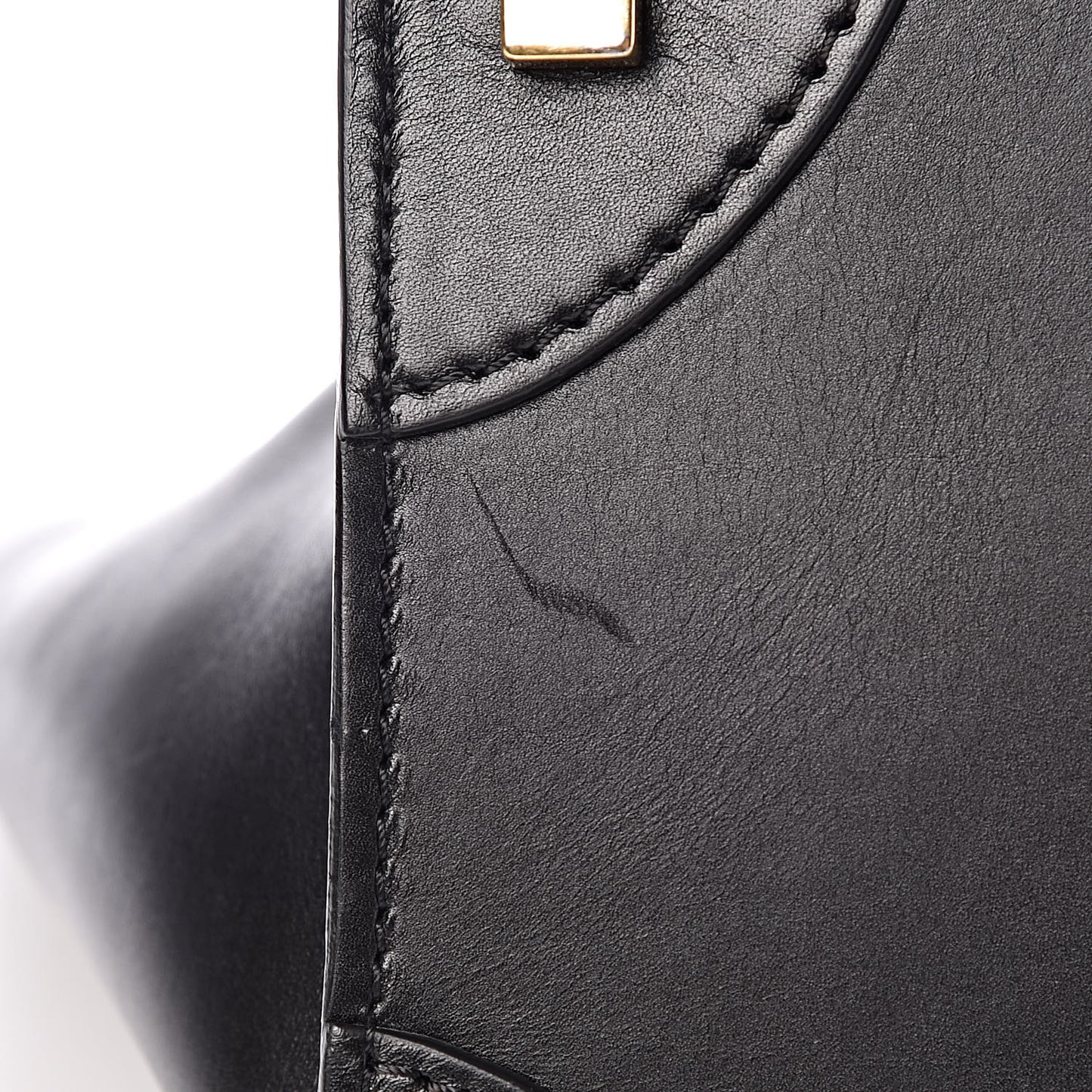 Lizard Mini Luggage Cognac