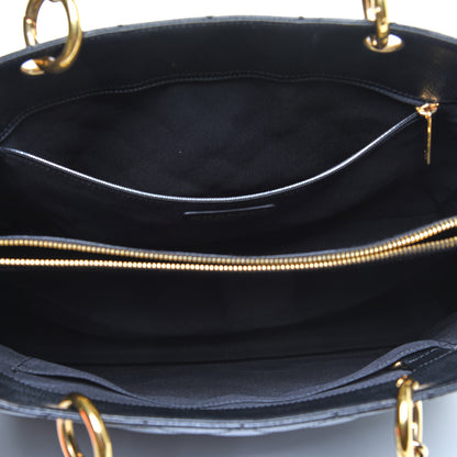 Chanel Caviar Quilted Grand Shopping Tote GST Black 5 of 11