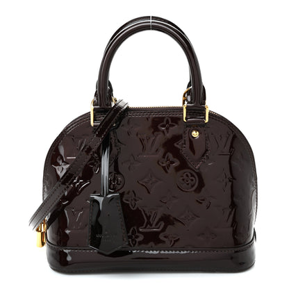 Louis Vuitton Vernis Alma BB Amarante 1 of 10