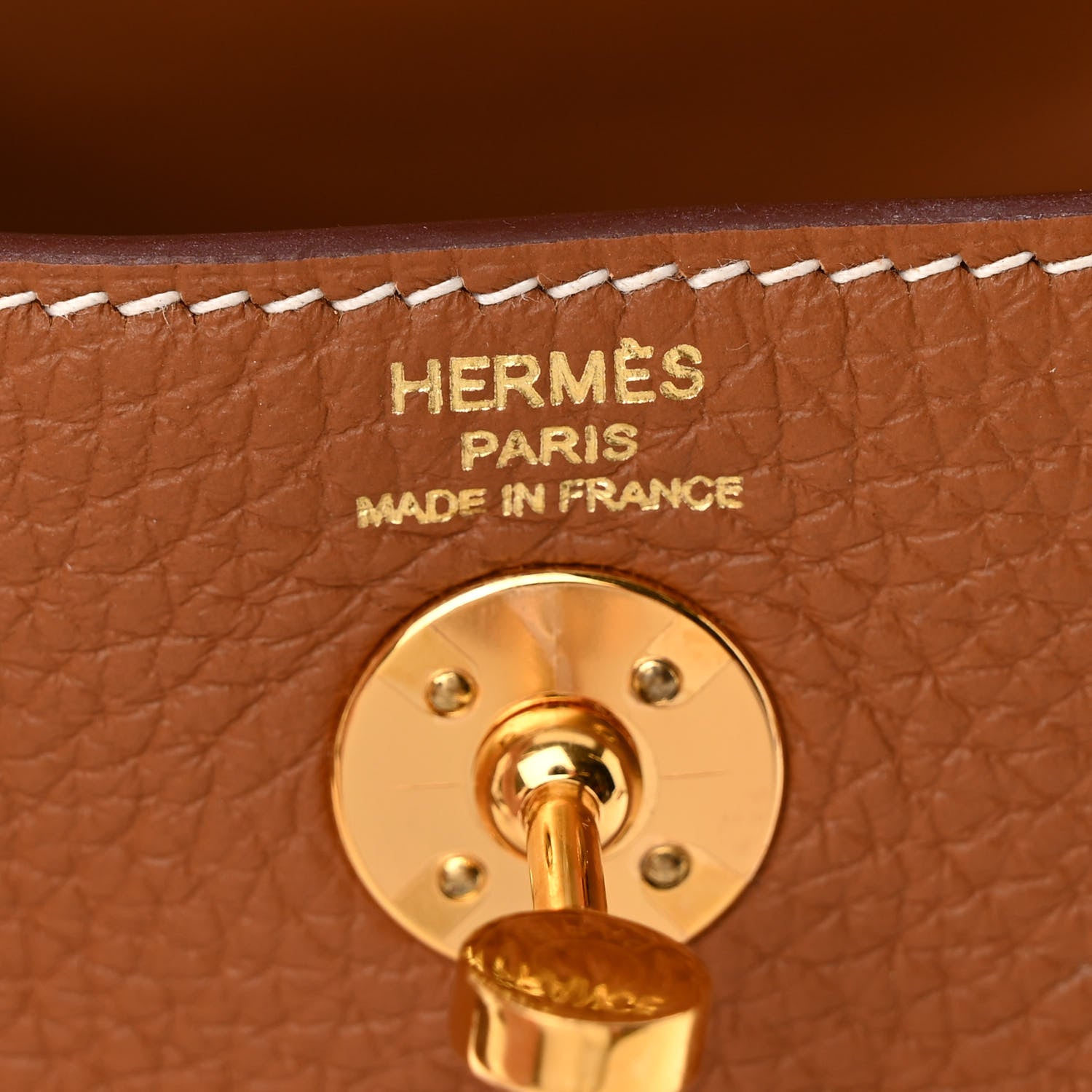 Hermes Taurillon Clemence Mini Lindy 20 Gold 6 of 10