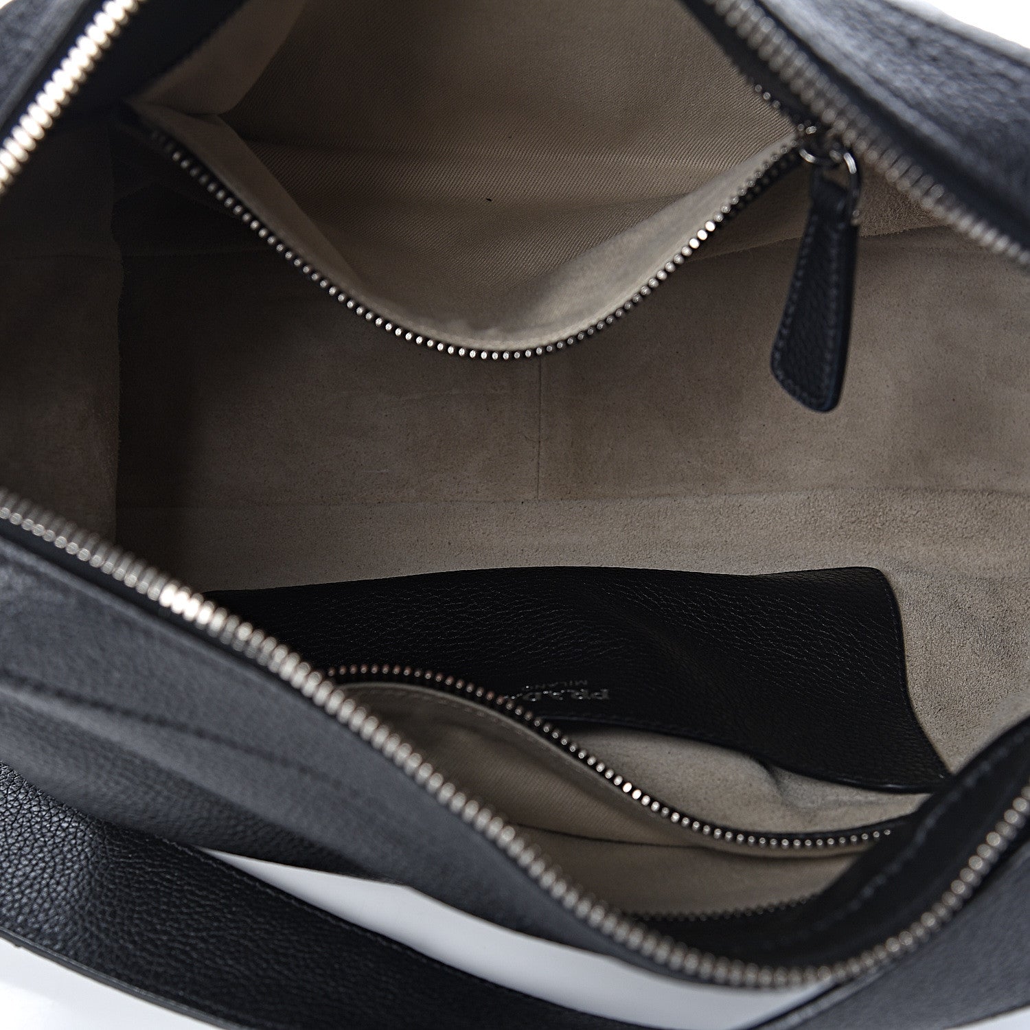 Prada Vitello Daino Shoulder Bag Black 5 of 10