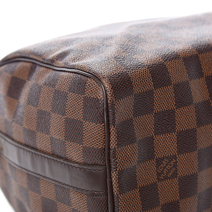 Louis Vuitton Damier Ebene Speedy Bandouliere 25 9 of 14